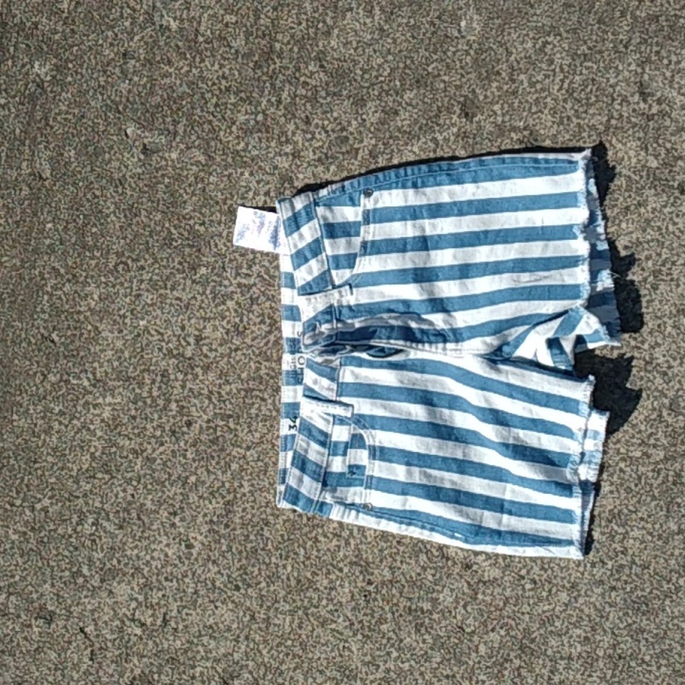 European brand high rise shorts